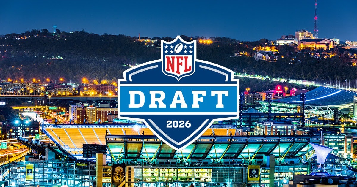 Caption: The NFL draft took place April 23- 25 in Pittsburgh, PA.